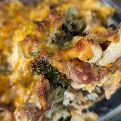 Chicken Bacon Ranch Casserole