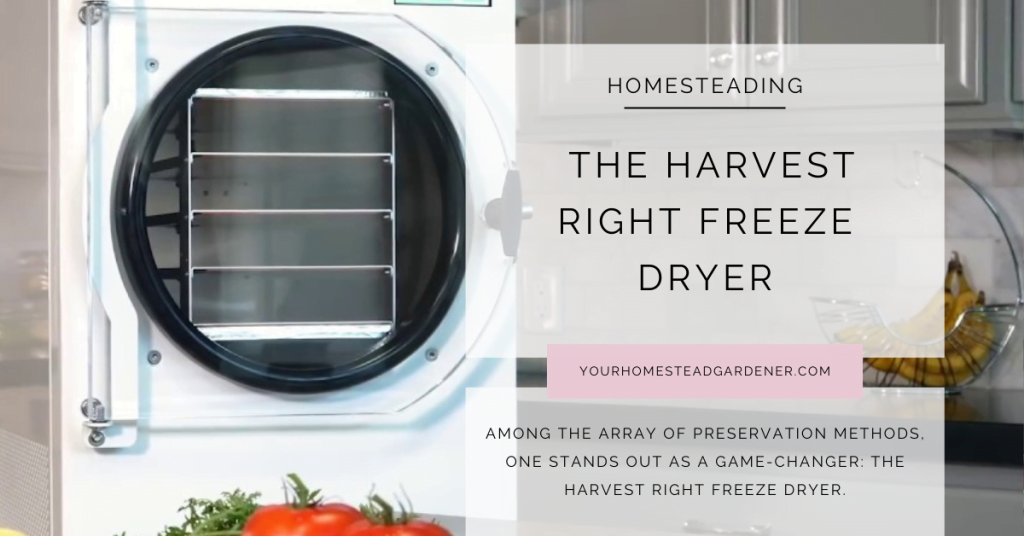 Harvest Right Freeze Dryer
