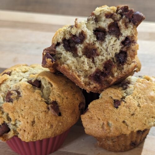 Banana Chocolate Chip Muffins