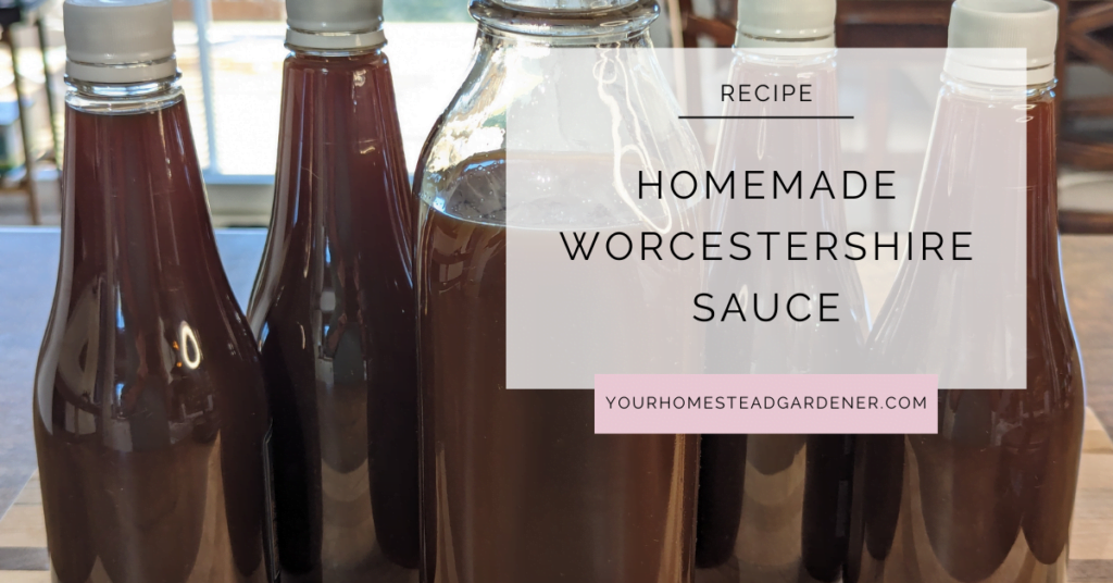 Homemade Worcestershire Sauce