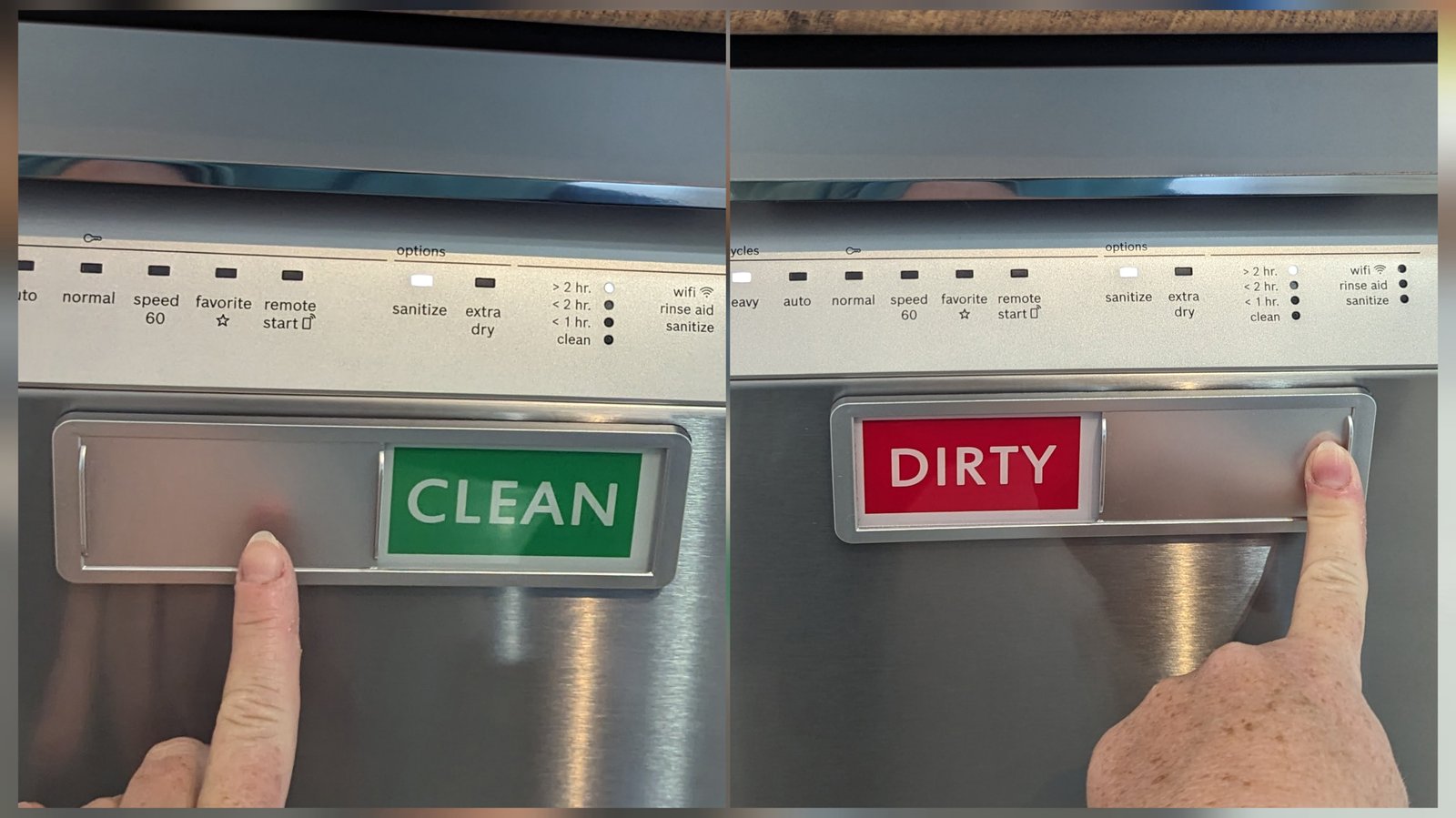 Clean Dirty Dishwasher Magnet