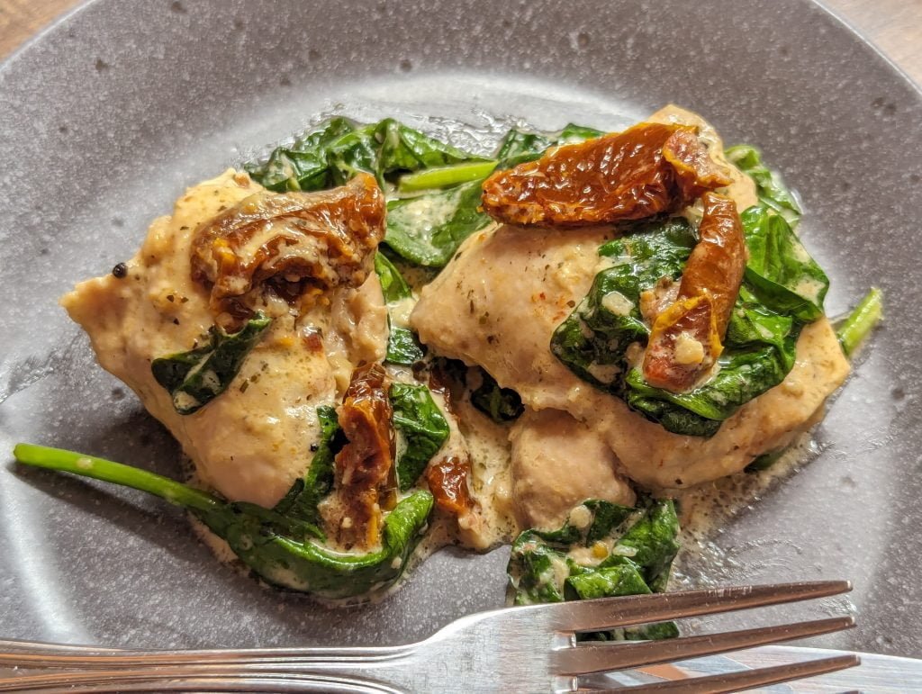 Mediterranean Garlic Chicken