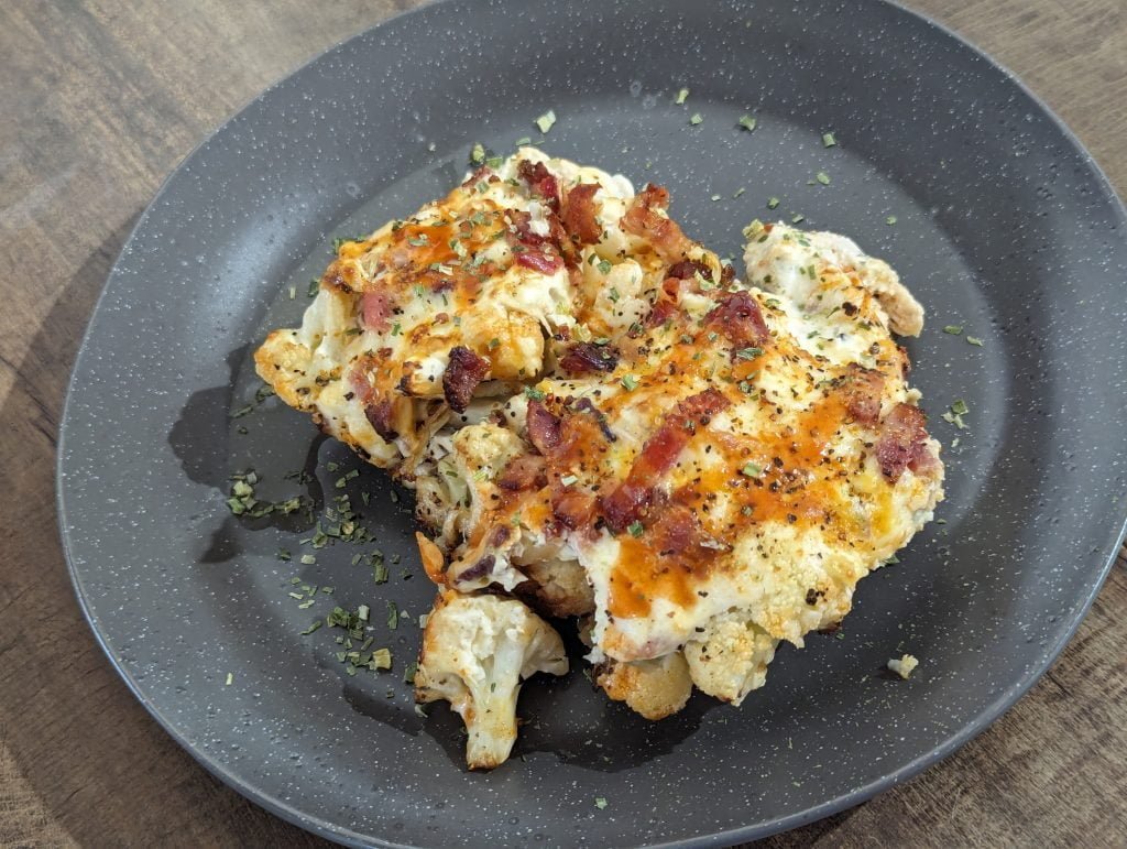 Chicken Bacon Cauliflower Bake