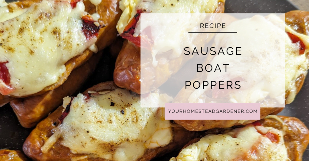 Sausage Boat Poppers