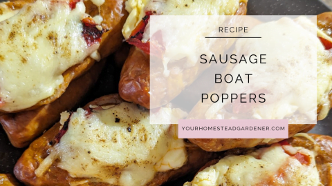 Sausage Boat Poppers