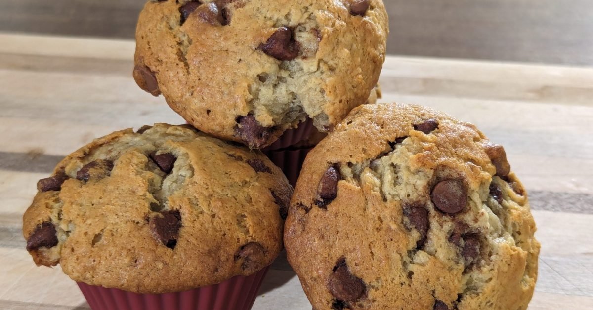 Banana Chocolate Chip Muffins