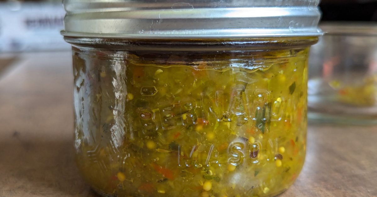 Sweet Relish Recipe